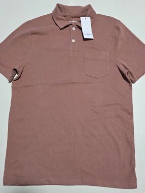 Goodfellow & Co Men's Rose Polo Pocket Shirt Size S